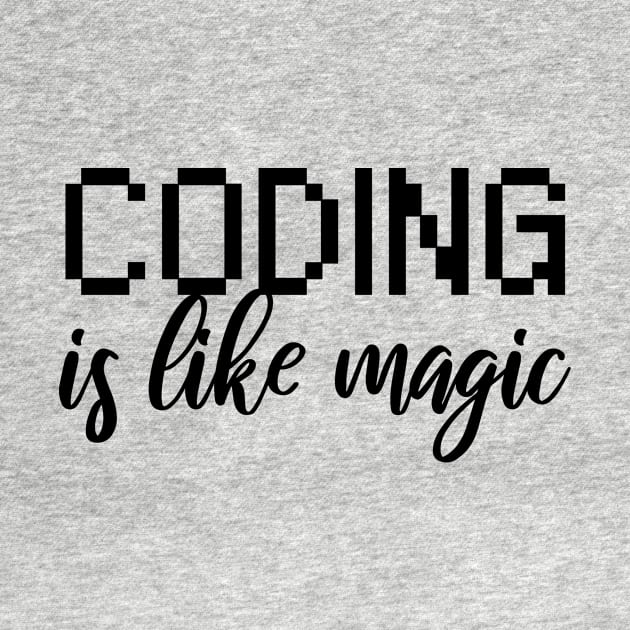 Codeing is like magic by maxcode